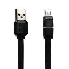 Remax Breath Lighting Safe Charge And Speed Data 2 In 1 untuk Lenovo A5000 - Hitam