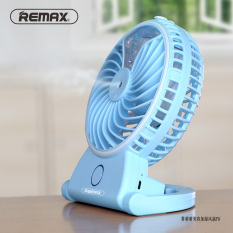Remax Kipas Angin Air Embun USB Rechargeable Mini Fan Portable - F9 - Blue