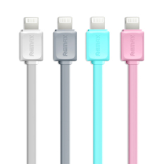 Remax Rc-008i Pengisian Cepat Kabel Data Sync Kabel Charger untuk Apple untuk IPhone 5 5 S 6 6 Plus Ipod Ipad (Grey)
