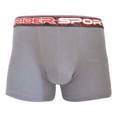 Rider Sport R389B Boxer - 1 pcs - Abu-abu - Celana Dalam Pria