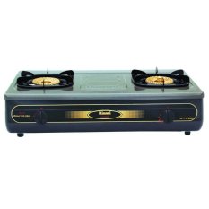 Rinnai RI-712BGX Kompor Gas 2 Tungku - HItam