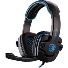 Sades SA-901 Wolfgang Headset Gaming - Biru