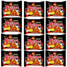 SAMYANG HOT CHICKEN RAMEN SPICY 140 gr @ 12 Bungkus Korea Murah