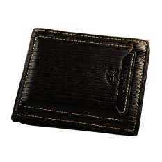 Sanwood Men Leather Purse - Hitam