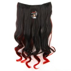 Seven 7 Revolution Hairclip Ombre Curly No 8 - Hair Clip Klip Korea