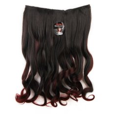 Seven 7 Revolution Hairclip Ombre Curly No 9 - Hair Clip Klip Korea