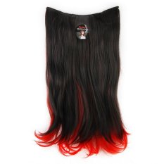Seven 7 Revolution Hairclip Ombre Lurus No 1 - Hair Clip Klip Korea Ombre Straight