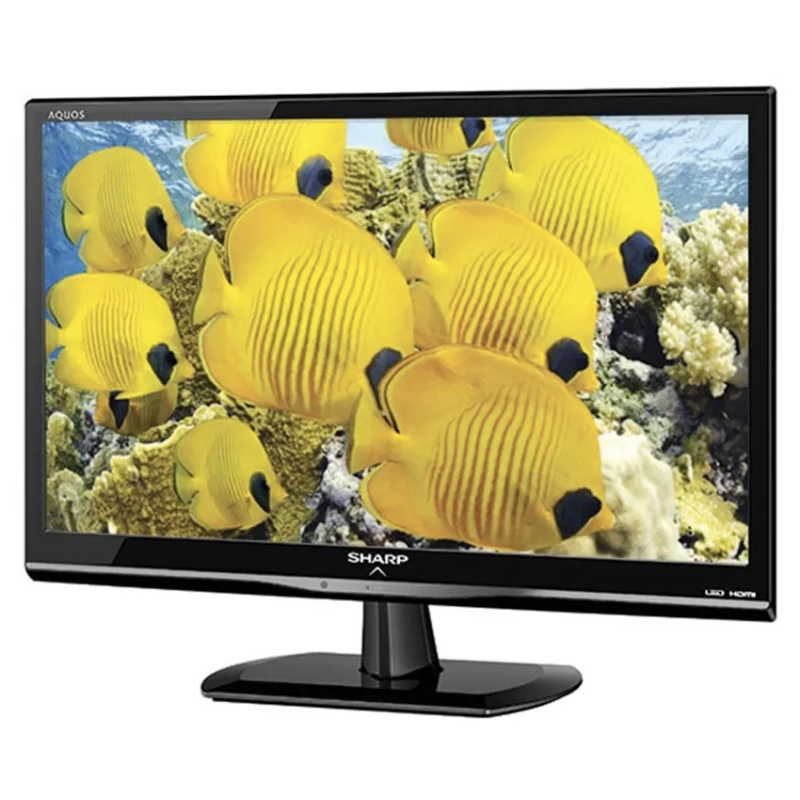 Sharp 24 Aquos LED TV - Model LC-24LE107I - Hitam