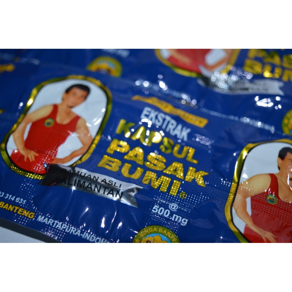 SingaBanteng Kapsul Pasak Bumi 500 mg