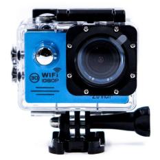 SJ7000 Action Camera 2 Inch LCD Wifi Tahan Air Olahraga Kamera (Biru)