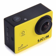 SJCAM SJ4000 + PLUS WIFI Olahraga Aksi Kamera 2 K HelmetCamcorderRecorder DV Kuning