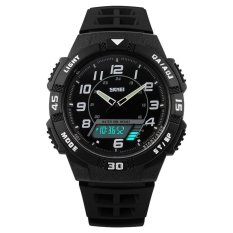 SKMEI Casio Men Sport LED Watch Water Resistant 50m - AD1065 - Putih