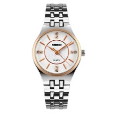 SKMEI Casio Woman Fashion Watch Water Resistant 30m - 1133CS - Rose Gold
