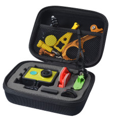 Skytop Shockproof Storage Case Small Size For Xiaomi Yi & GoPro - Hitam