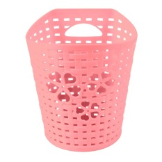 Kecil Pink Biru Hijau Ungu Plastik Sampah Bin Penyimpanan Mini Desktop Tempat Sampah Gantung Kantor Desktop Organizer Keranjang Kertas