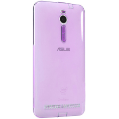 Softcase Ultrathin Soft for Asus Zenfone 2 5inch - Ungu Clear