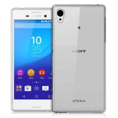 Softcase Ultrathin Soft for Sony Xperia M4 Aqua - Abu-abu Clear