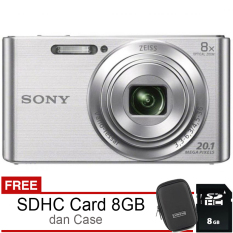 Sony DSC-W830 - 20,1MP ZEISS - Silver