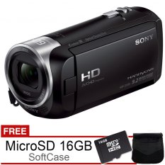 Sony HDR-CX405 Handycam Full HD - Gratis MicroSD 16GB dan Tas