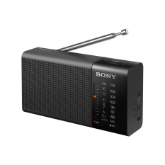 Sony ICF - P36 Portable AM/FM Radio - Hitam