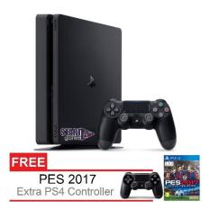 SONY Playstation 4 Slim 500GB CUH-2016A Extra Controller + PES 2017