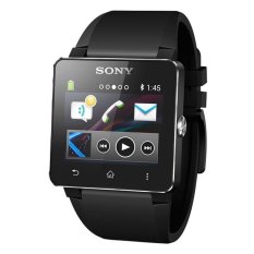 Sony Smartwatch 2 SW2 Rubber Wristband - Hitam Free Anti Gores