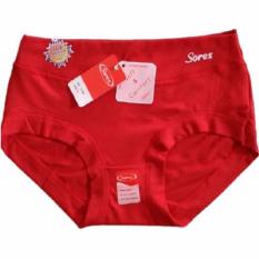 Sorex - 6 Pcs Celana Dalam Wanita Type 1232 Size M,L,EL,QL - Warna Random