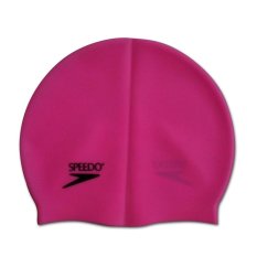 Speedo Topi Renang Silicon Polos-Pink