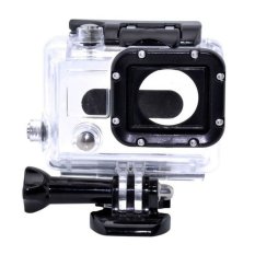 Case Pelindung Anti Air untuk Go PRO Aksesoris Sebagai Pahlawan 3 dengan Hitam Edition (Clear)