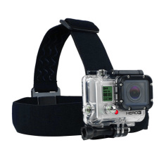 Sport Cam Head Strap w/ 3 Stripe Anti-Slide Glue for SJCAM SJ4000/SJ5000/M10, Xiaomi Yi & GoPro HERO 4/3+/3