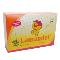 Super Herbafit Lamandel Obat Amandel Herbal - 12 sachet