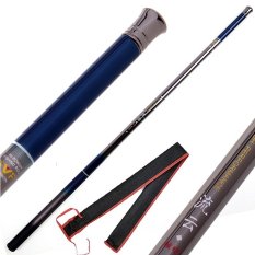 Swagg 5.4 M Super Hard Teleskopik Tongkat Pancing Karbon Stream Joran Pancing