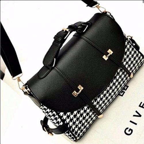 Tas Houndstooth / Tas Fashion /Tas Cantik / Tas Lokal