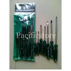 Tekiro Obeng Tembus Gagang Hijau Set 7 Pcs Ketok
