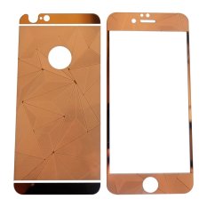 Tempered Glass 3D 2in1 For iPhone 6/ Iphone6/ iPhone 6G/ 6S Ukuran 4.7 Inch Diamond Colour Screen Protection - Rose Gold
