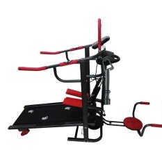 Total Fitness Treadmill Manual TL004 Hitam Merah - Gratis Pengiriman & Instalasi Khusus JABODETABEK, Surabaya dan Sidoarjo