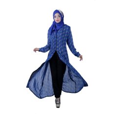 Toyusin Gamis Long Jas Motif - TYS 319