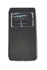 Ume Asus Zenfone 2 Laser ZE551KL Ukuran 5.5 Inch / Zenfone Laser View / Flip Cover / Book Cover / Flipshell / Case Cover / Leather Case / Sarung HP / Sarung Asus Zenfone Laser - Hitam