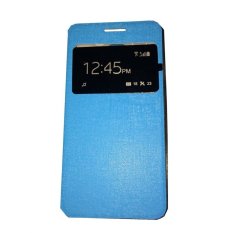 Ume Huawei Y5 / Y5C / Y5 Batik View / Flip Cover Huawei Y5 Batik / Flipshell / Leather Case / Sarung HP / Sarung Huawei Y5 - Biru Muda