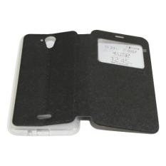 Ume Hisense F20 / Pureshot View / Flipshell / Flip Cover / Leather Case / Sarung Case / Sarung HP / Sarung Hisense F20 - Hitam