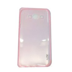 Ume Samsung Galaxy A8 A800 / Samsung A8 A800 Ultrathin / Silikon / Silicone Samsung A8 A800 / Ultra Thin 0.3mm - Pink