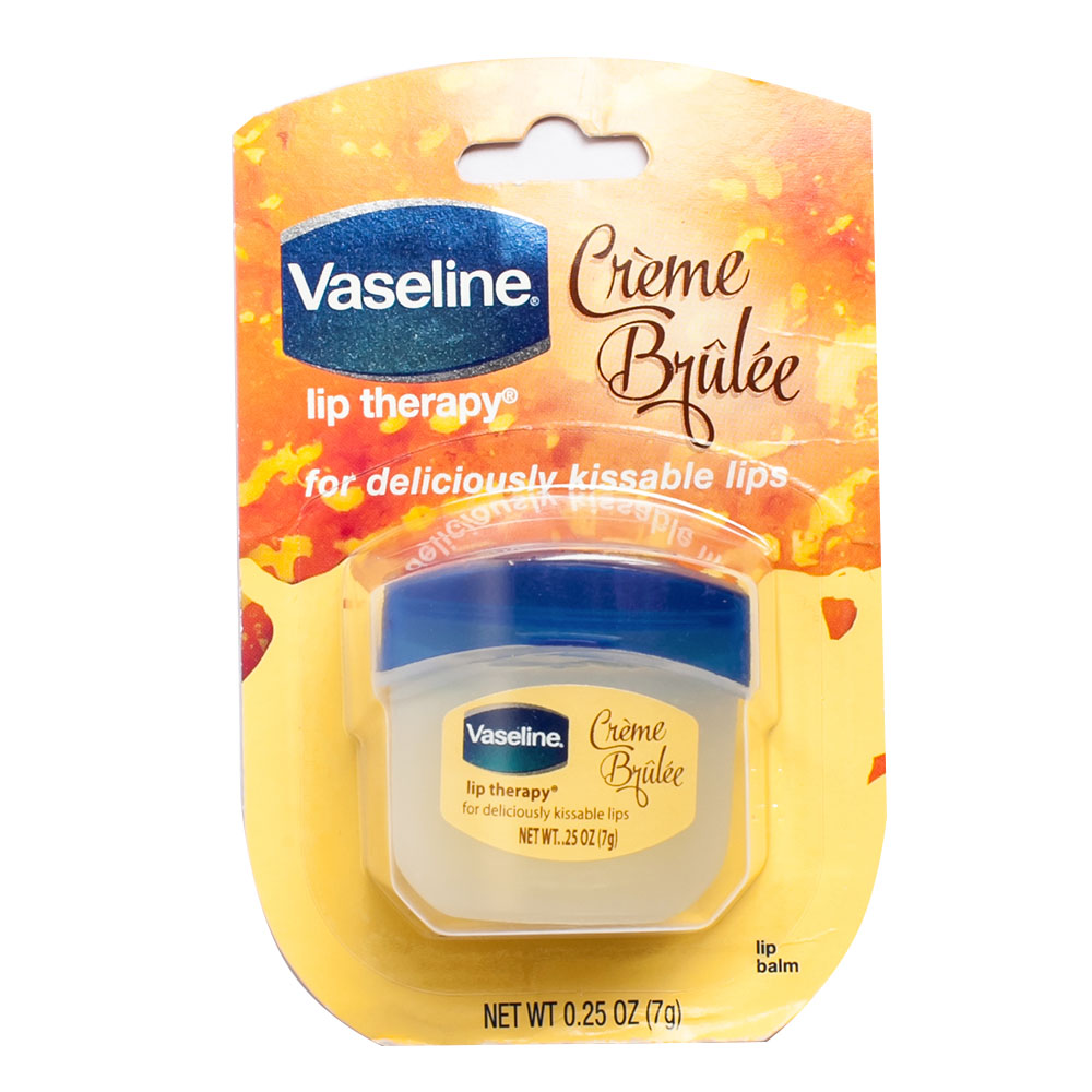 Vaseline Lip Therapy Creme Brulee - 7gr - Made In USA