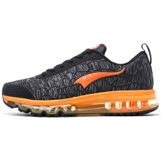 Grosir Man Max Air Sepatu Lari (Ash Carbon Orange)-Intl