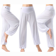 Harem Wanita Yoga Celana Bloomers Tari Perut Nyaman Longgar Lebar Celana