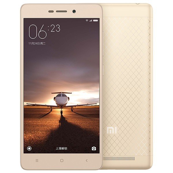 Xiaomi Redmi 3 - 16GB - Emas Xiaomi Redmi 3 - 16GB - Emas
