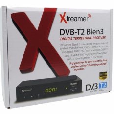 Xtreamer BIEN 3 All New Set Top Box DVB-T2 TV Digital dan Media Player + BONUS KABEL HDMI