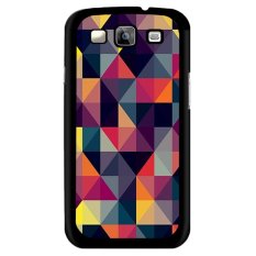 Y & M Abstrak Segitiga Phone Case untuk Samsung Galaxy E5 (Multicolor)