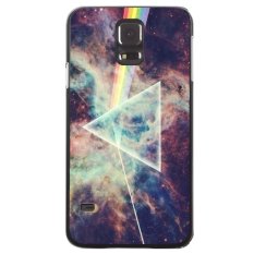 Y&M Rainbow and Triangle Back Case for Samsung Galaxy S6 Edge (Multicolor)