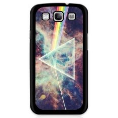 Y&M Rainbow and Triangle Phone Case for Samsung Galaxy E5 (Multicolor)