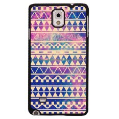 Y&M Triangle Geometric Phone Cases for Samsung Galaxy Note 4 (Violet)